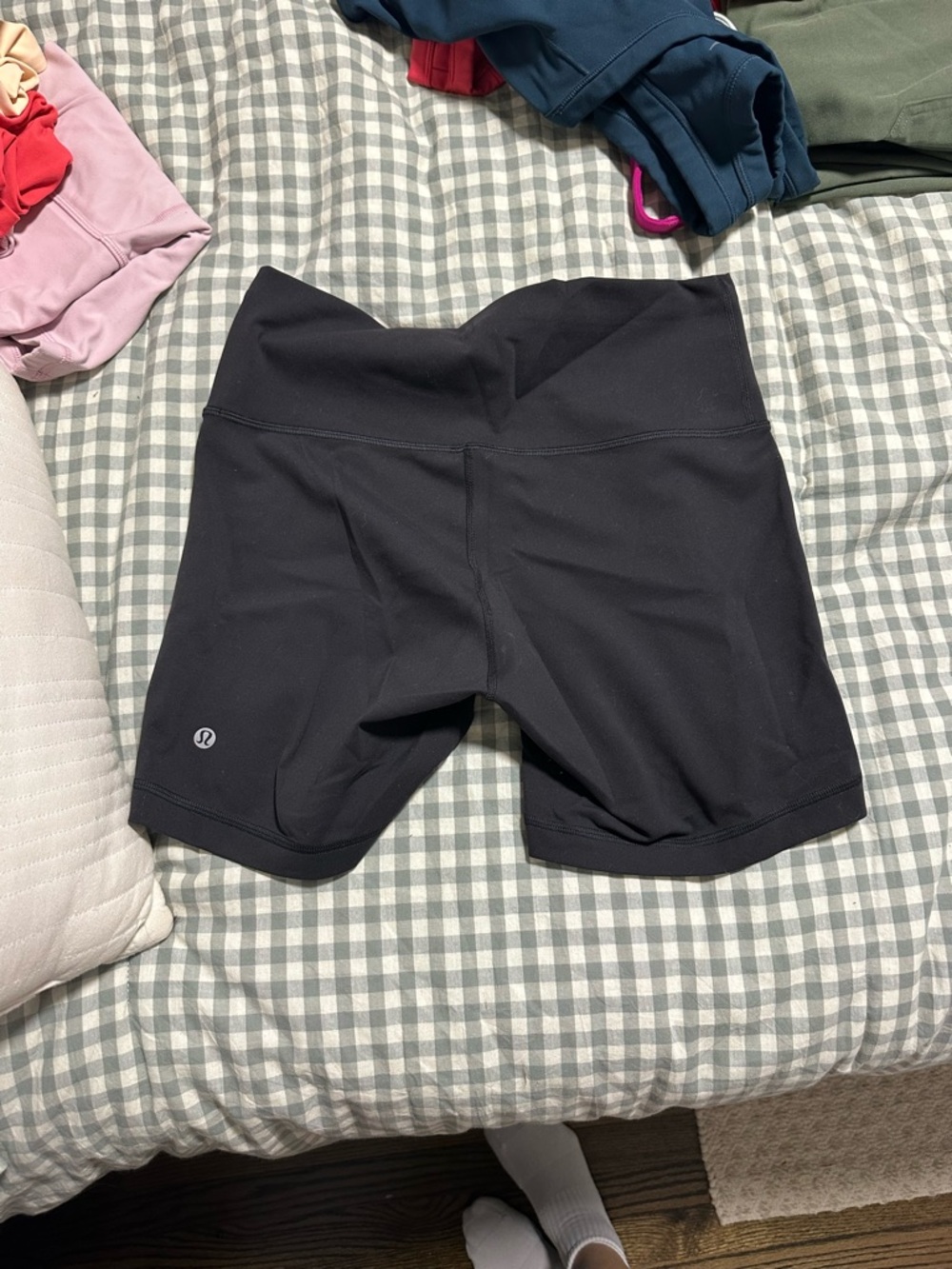lululemon athletica Black High-Rise winder train Athletic Shorts